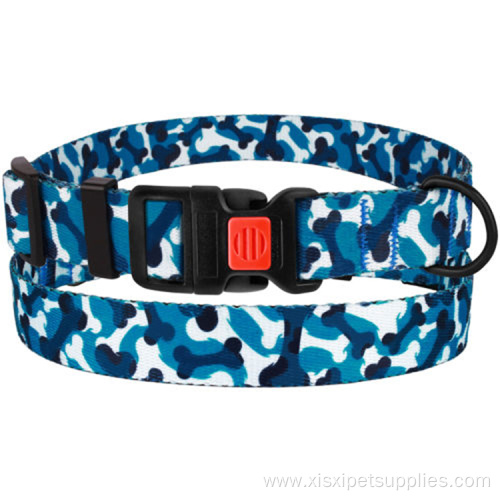 Custom Made Adjustable Dog Collar with Buckle